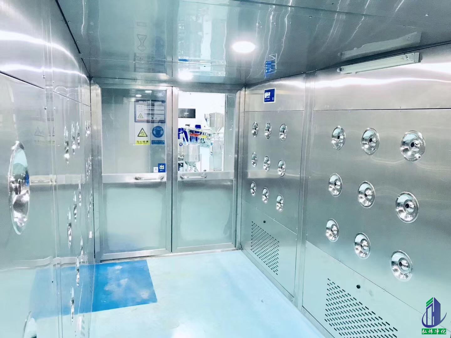 净化车间施工，风淋室